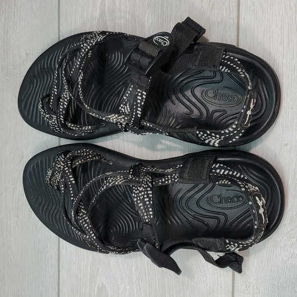 Chaco Women Loop Toe Outdoor Sandals Flats shoes sz 7 - Picture 6 of 10